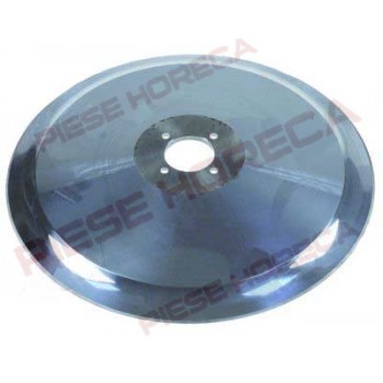 Disc feliator, diametrul exterior de 300mm, diametrul interior de 254mm, patru gauri de fixare pe ax cu gaura centrala de 40mm